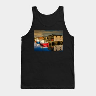 Calm Water at Peggys Cove 05 Tank Top